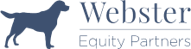 A company logo for Webster Equity Partners